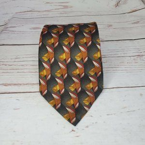 Rare Ermenegildo Zegna %100 Seta Silk Italian Tie